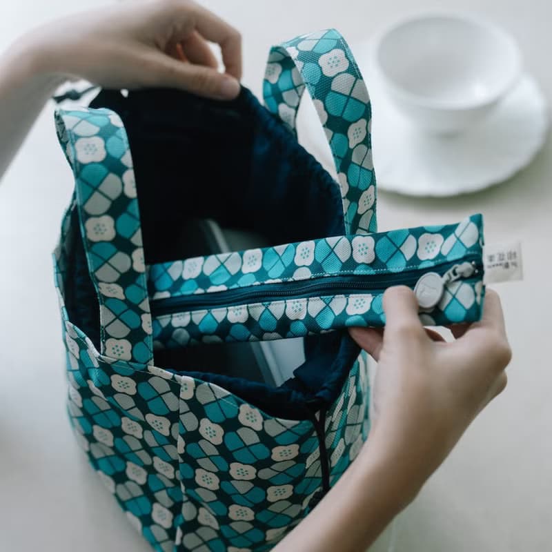 束口便當袋/老磁磚10號/澡堂綠/經典新色III