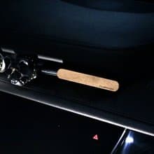 胡桃木车载扩香器汽车通风口香薰夹免费刻字