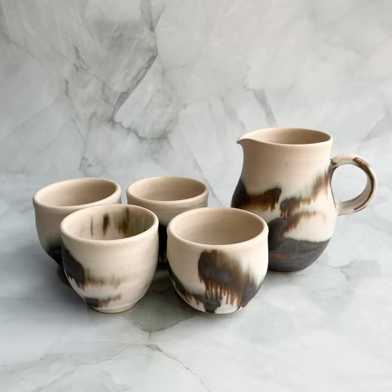 極光水墨。手工陶瓷茶具 茶杯 陶杯 酒杯 對杯 湯吞 教師節禮物