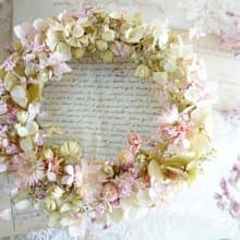 花圈壁飾-粉綠花園/開幕/生日/閨蜜/訂製專屬祝福花禮 聖誕節
