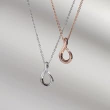 【情人節送禮】平行時空。白鋼項鍊