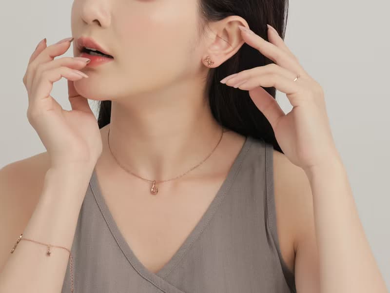 【情人節送禮】平行時空。白鋼項鍊