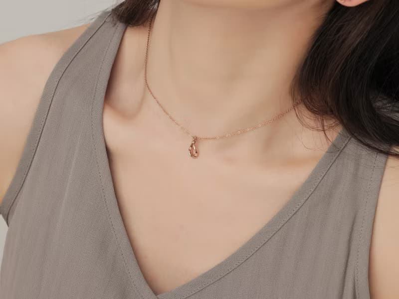 【情人節送禮】平行時空。白鋼項鍊