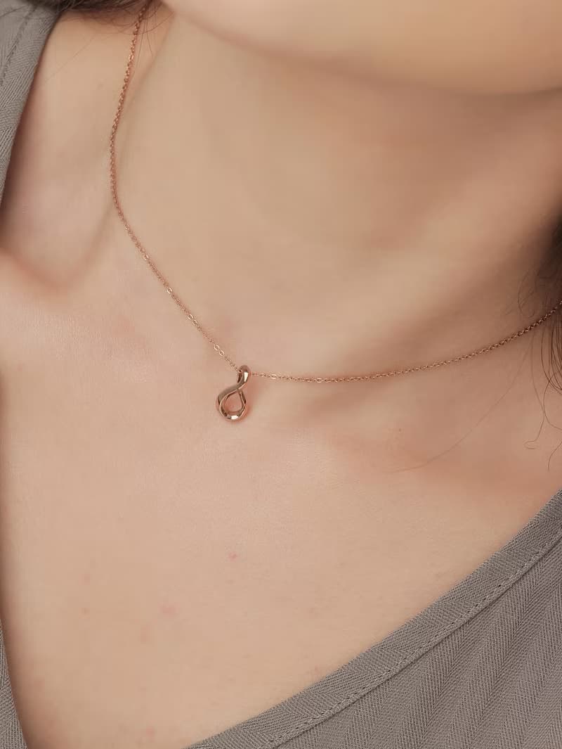 【情人節送禮】平行時空。白鋼項鍊