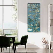 梵谷_杏花(長版II) - 梵谷系列掛畫/花卉掛畫/植物掛畫/客廳掛畫