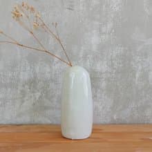 白瓷滿釉花器