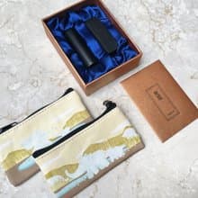 【黑檀木印章+小亮象拉福包】