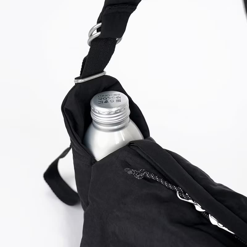 【FW25全新Wander系列】MILES 日常斜背包 中號 (翠黑色)