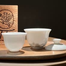 【茶奧Téo】正骨瓷薄胎小容量蓋碗組--個人獨享版 茶奧 Téo