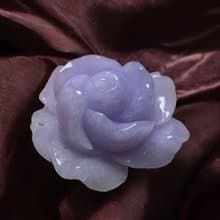 紫羅蘭翡翠玫瑰 | 天然緬甸A貨翡翠 | 送禮