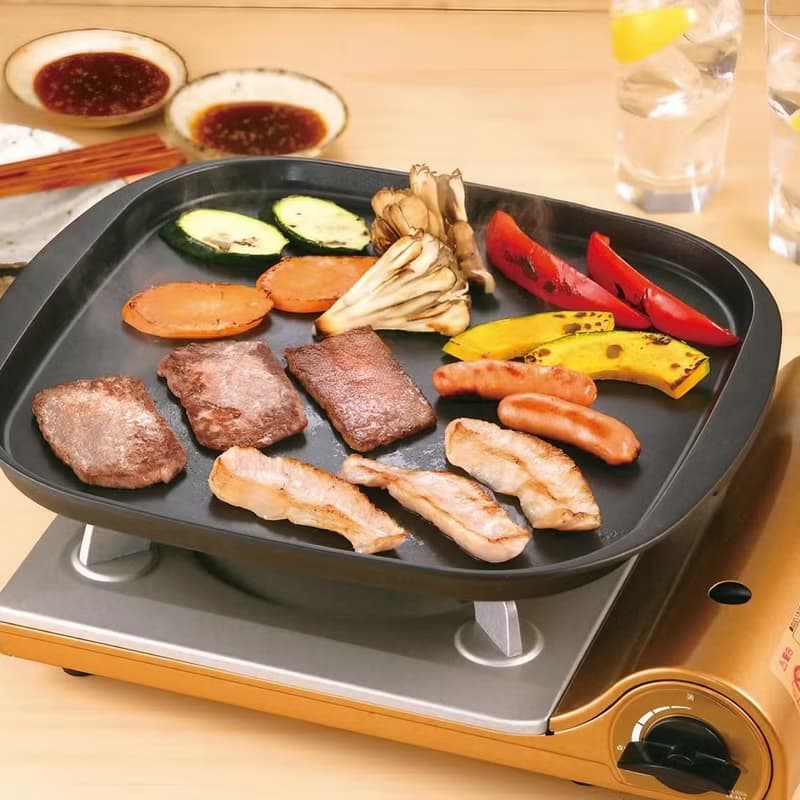 【Iwatani岩谷】燒肉方型不沾烤肉盤