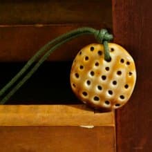 項鍊 日本白瓷  限量 自然釉色 無限看不膩色調 攝氏1350高溫燒製