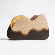 日出膠帶台 紙膠帶台 和紙膠帶台 -- 黑巧克力