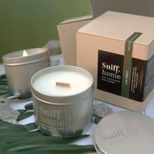 Pet odor candles soy wax phthalate-free - Paw print scent 200g | Sniff