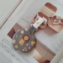 【5日內出貨】灰底獅子 平安符袋 彌月禮物 平安符袋 香火袋
