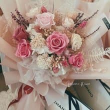 永生花束 乾燥花束 永生花 索拉花 畢業花束 情人節花束 生日花束