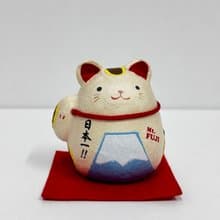 龍虎作 | 和紙富士山日本一招財貓