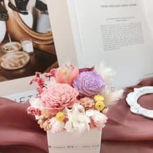 永生花 永生玫瑰花 乾燥花 婚禮小物 交換禮物 祝賀花禮 交換禮物