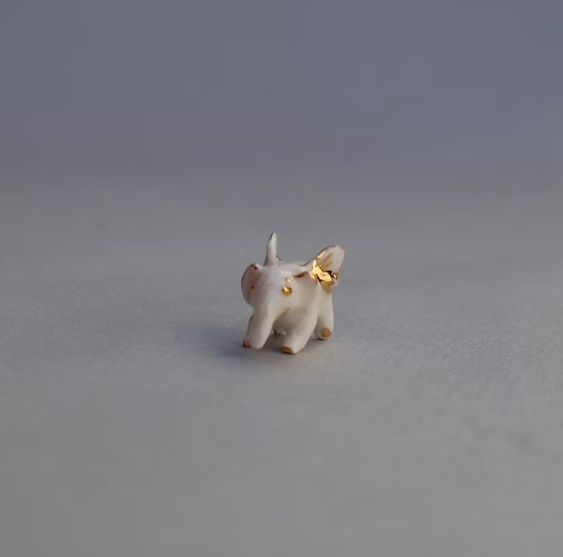 微象 微型瓷俑 飛象 迷你仙女