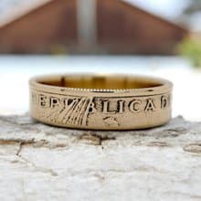 Ring Coin Chile, Chile Coin Ring, Ring From Chile, Male Ring Chile, Chile Ring