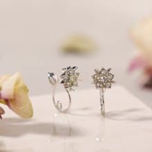 polaris loop-fit earring SV　ループフィットイヤリング　星　スター　シルバー
