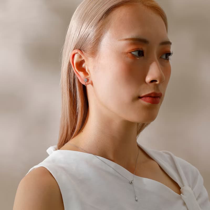 polaris loop-fit earring SV　ループフィットイヤリング　星　スター　シルバー