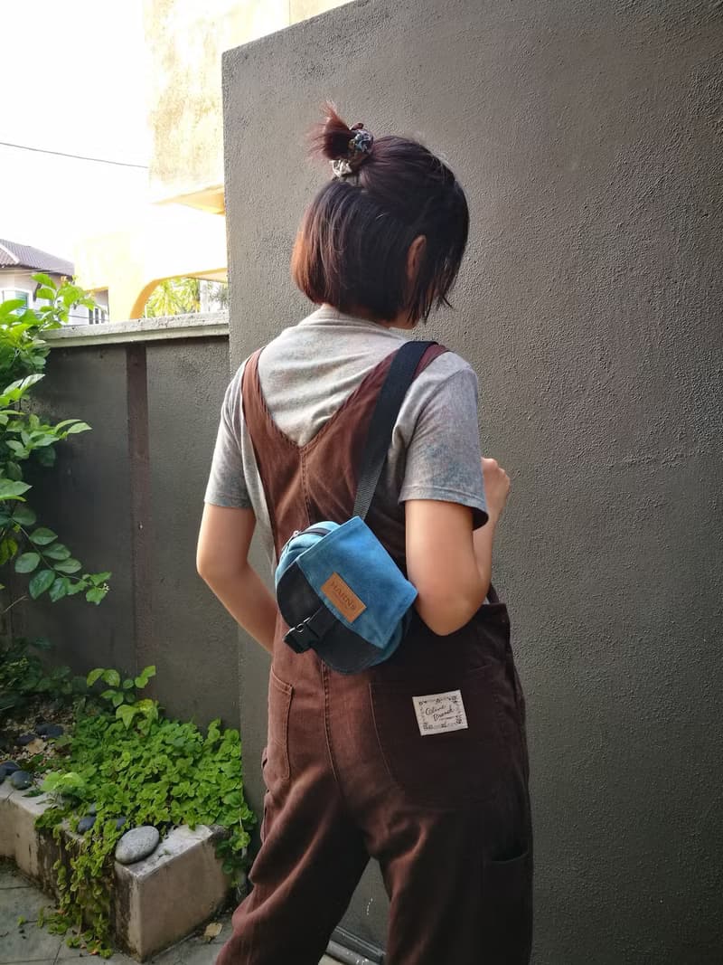 HARNS 個性與功能並存的小圈包 斜跨包 腰包 側背包