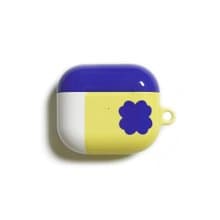 half clover hard AirPods Case (purple)