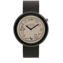 Klasse14 x Topbananax Mooma Mooni 黑色鋼帶手錶 36/42mm