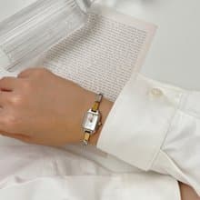 NUI Italy Two Tone Bracelet Watch