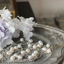 【6月の誕生石】私を輝かせる3つの表情・淡水パール3wayネックレス ( Silver )