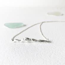 山巒項鍊 Mountain Range Necklace 風景系列925銀