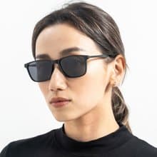 2is FebE 太陽眼鏡 偏光│經典方框│黑