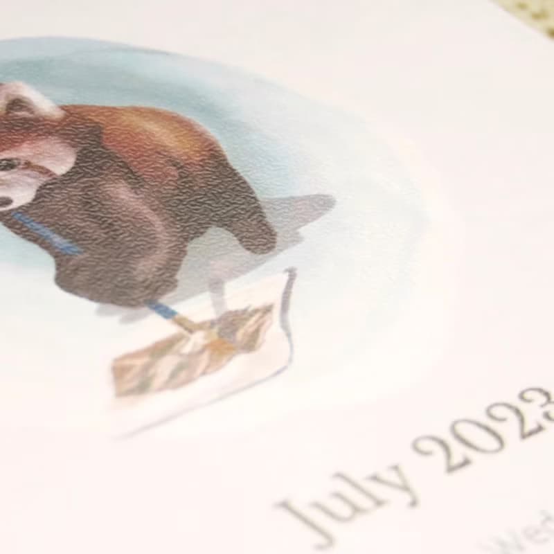 山系動物 2023月曆 Beibei Collection