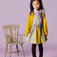 Ángeles-蝴蝶結高領上衣(粉/綠/黑)