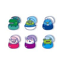 防水貼紙-可愛扭蛋