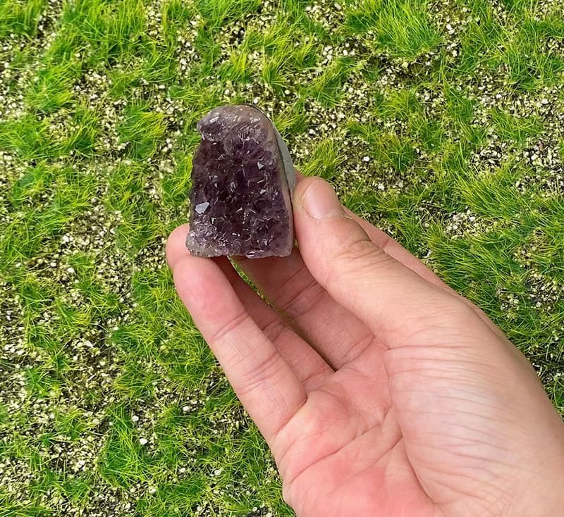 天然紫晶鎮 紫水晶// 招財 療癒// 消磁淨化 辦公室開運 增智慧