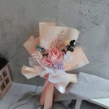 索拉花束- 拎著走的小花束 情人節 生日