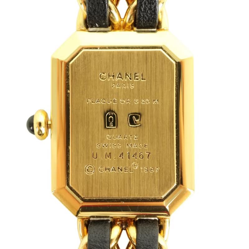 シャネル プルミエールM U.M.41467 クオーツ レディース腕時計 Mサイズ - 01475