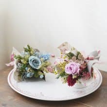 【花束系列】古典玫瑰永生小花束