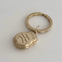 鯛魚燒 黃銅鑰匙圈