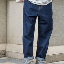 DENIM PANTS 原色單寧牛仔褲 美式復古休閒寬鬆直筒赤耳牛仔褲