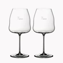 (一對價) 950cc【Riedel 黑皮諾紅酒杯】Winewings 醒酒杯