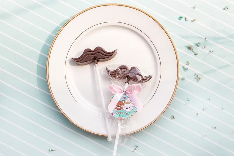 奇奇妮妮幸福氛圍小鬍子&小嘴唇巧克力 派對點心 生日分享 來店禮