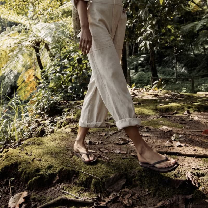 indosole 環保拖鞋 經典款 大地棕 女