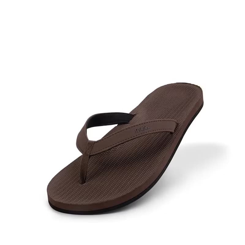 indosole 環保拖鞋 經典款 大地棕 女