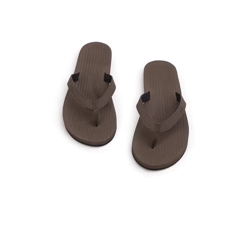 indosole 環保拖鞋 經典款 大地棕 女