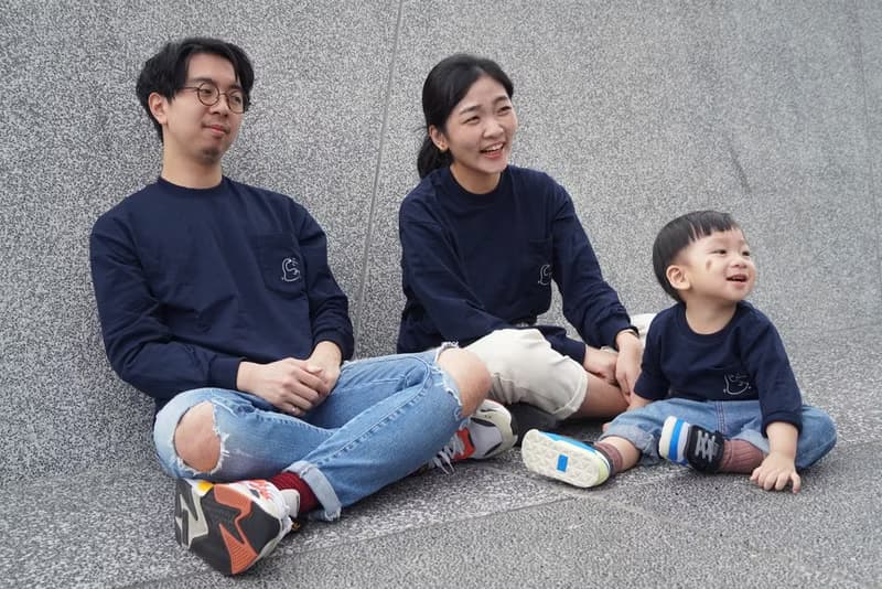 長頸龍長頸鵝刺繡親子上衣 大人款