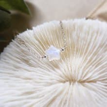 925純銀 高等級 強藍光 彩虹月光石 六月誕生石 月光石 手鍊