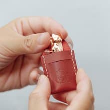 【迷你貓隨身組】招財貓 皮革 禮物 紅包袋 招財